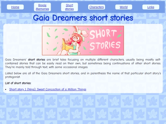 shortstories screenshot