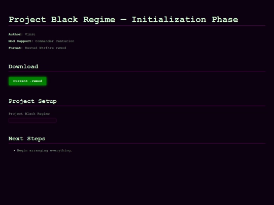 BLACKREGIME/client_name_visnu_unit_basis screenshot