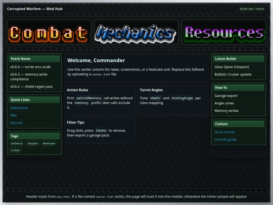 CW:R/neo2 screenshot