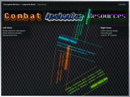 CW:R/neo3 screenshot