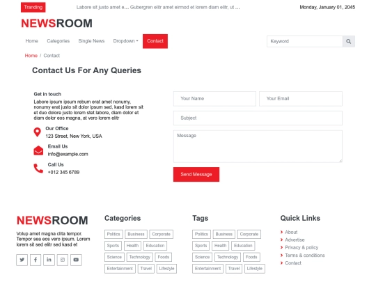 contact screenshot