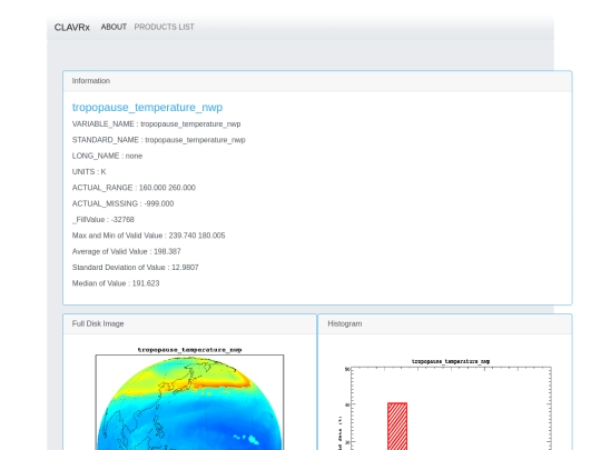 clavrx/tropopause_temperature_nwp screenshot
