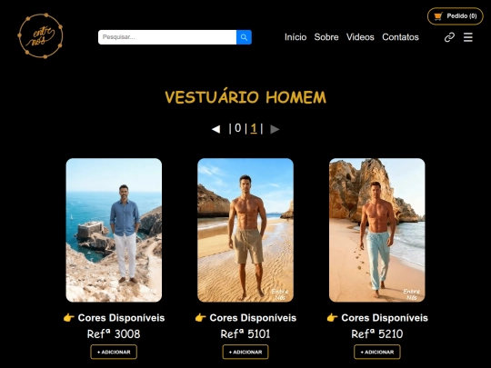 Vestuario/Linho/Homem screenshot