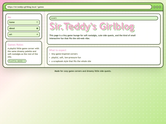 games screenshot