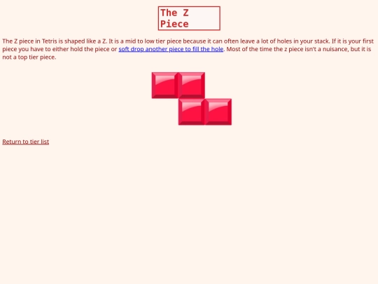 Zpiece screenshot