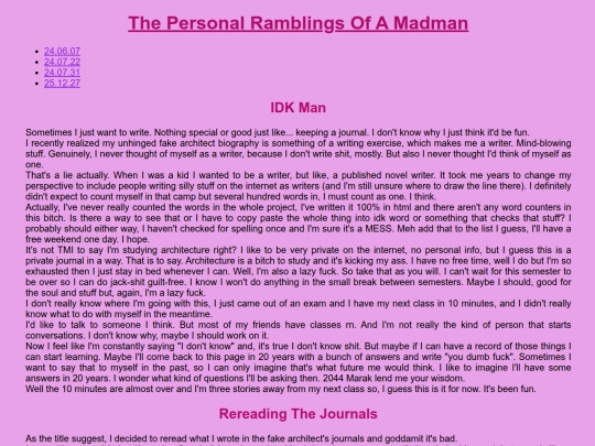 blog screenshot