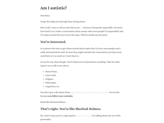 posts/am-i-autistic screenshot