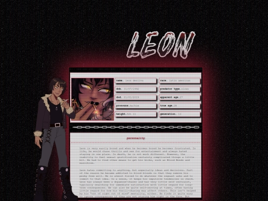 leon screenshot