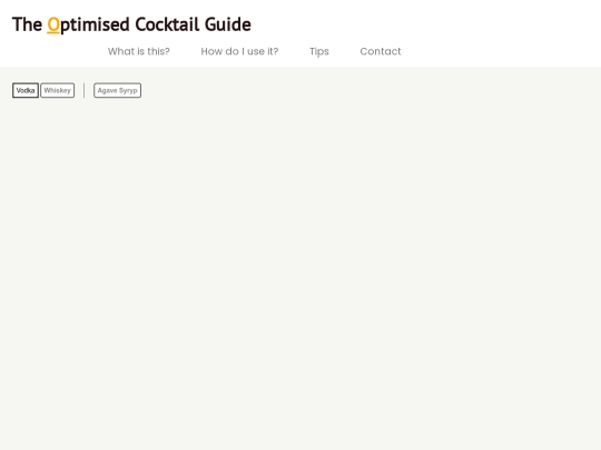 cocktail screenshot