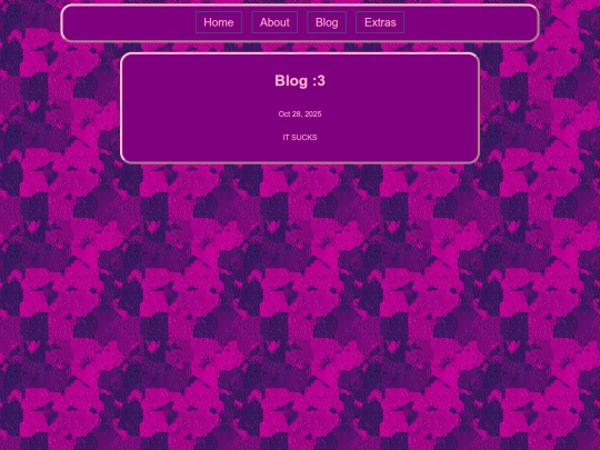 blog screenshot