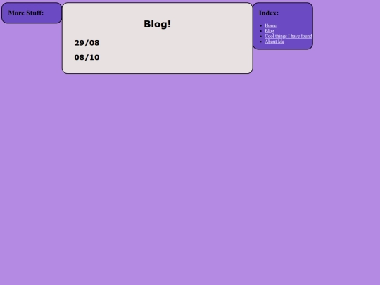 Blog/bloghome screenshot