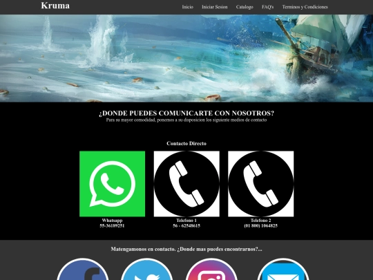 contacto screenshot