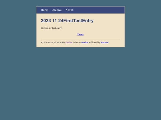posts/2023-11-24FirstTestEntry screenshot