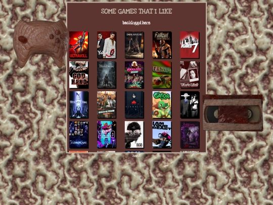 games screenshot