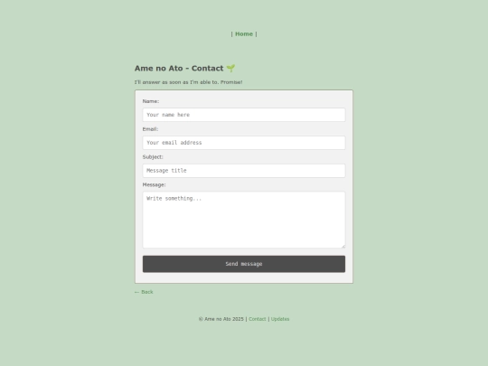 contact screenshot