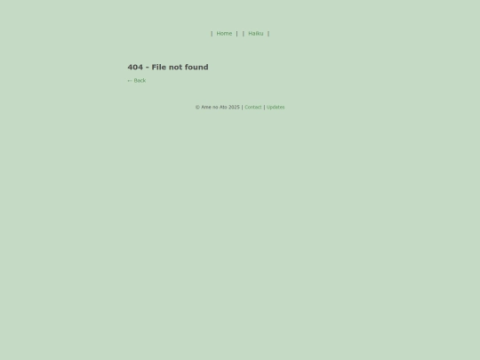 not_found screenshot
