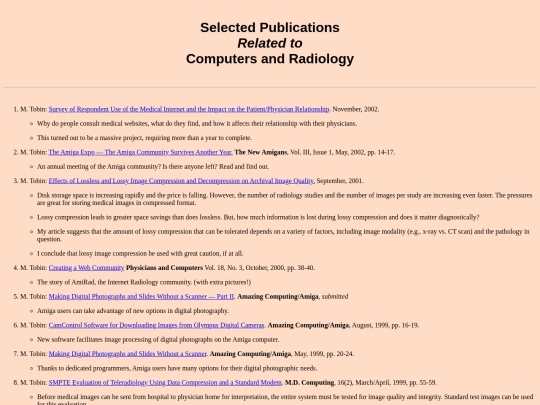 articles screenshot