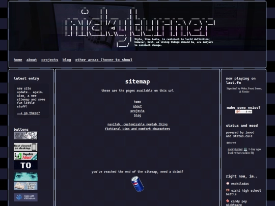 sitemap screenshot