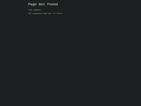 not_found screenshot