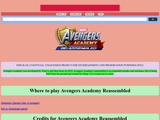 avengersacademy screenshot
