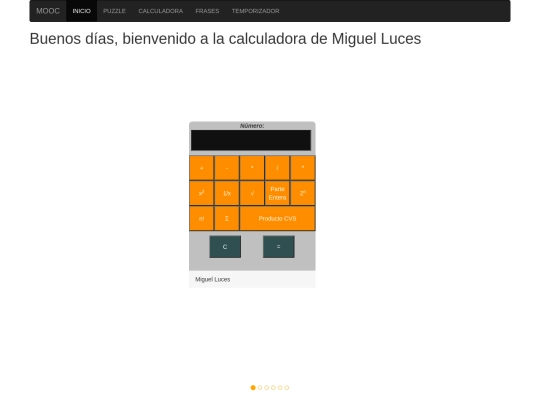 calculadora screenshot