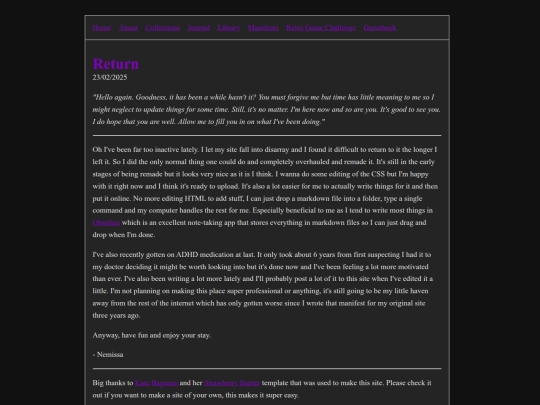 posts/return screenshot