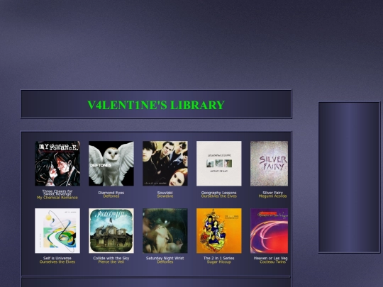 library screenshot