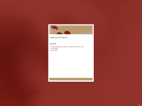 writing screenshot