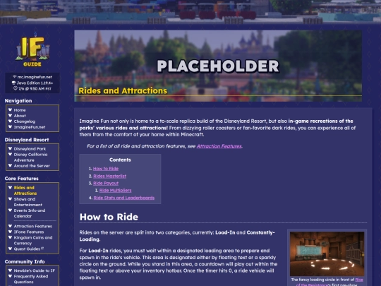 rides screenshot