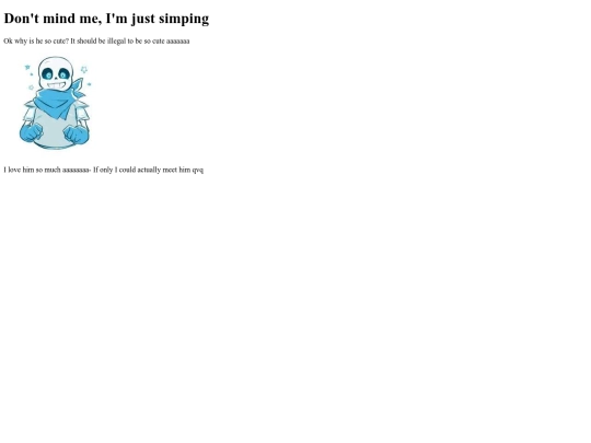 Dontmindmesimping screenshot