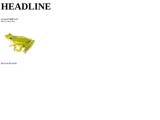 test/review screenshot