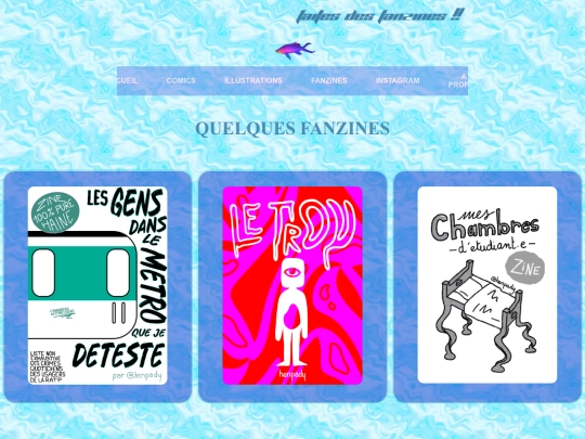 zines screenshot