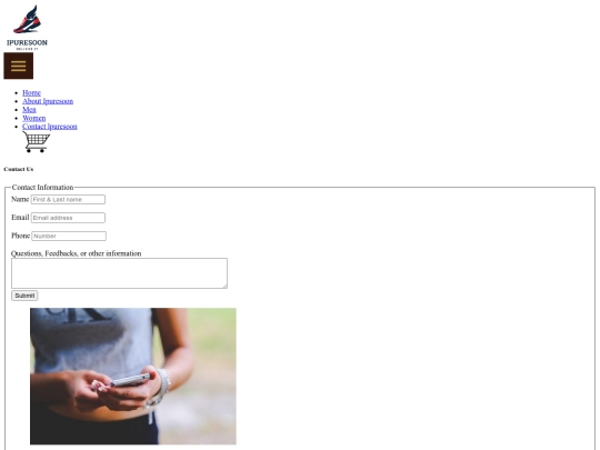CA2/contactIpuresoon screenshot