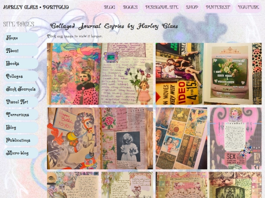 junkjournals screenshot