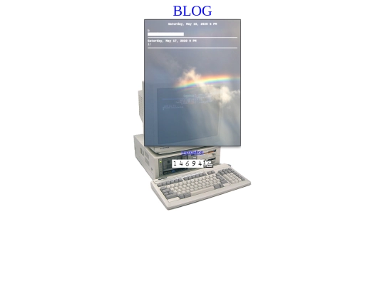 blog screenshot
