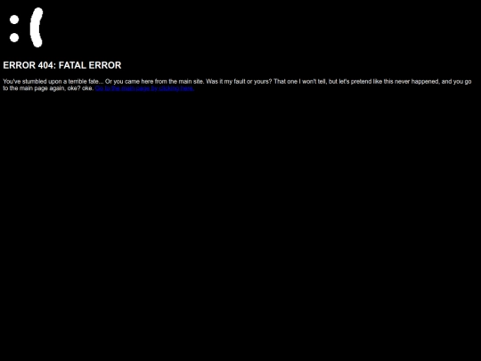 not_found screenshot