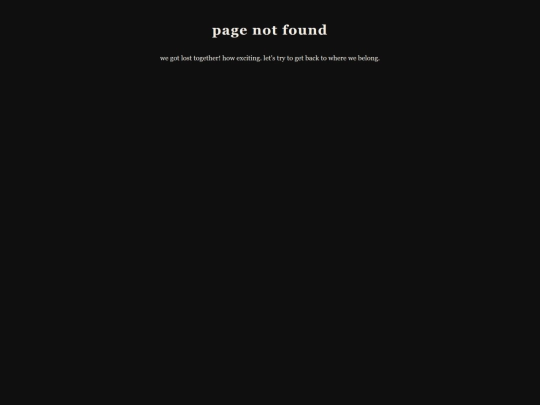 not_found screenshot