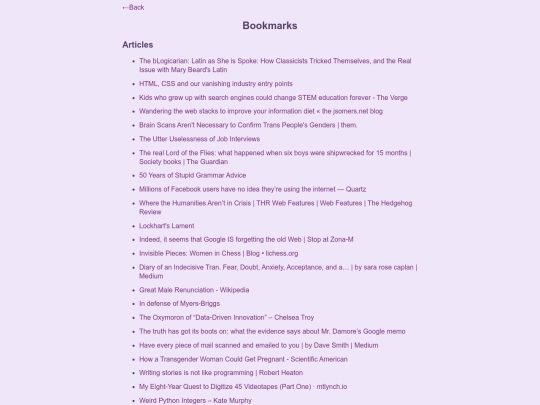 bookmarks screenshot