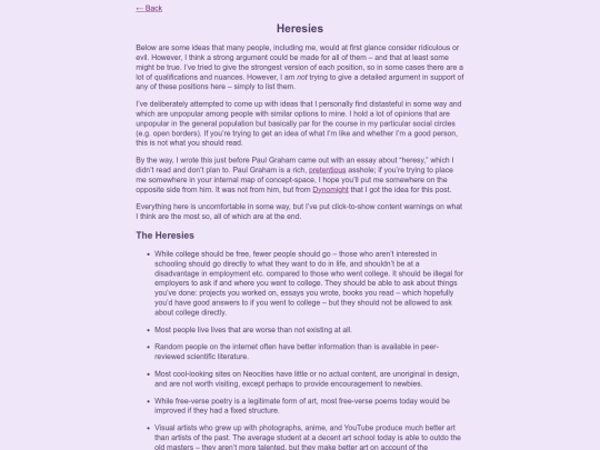 heresies screenshot