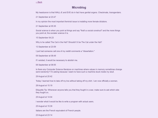 microblog screenshot
