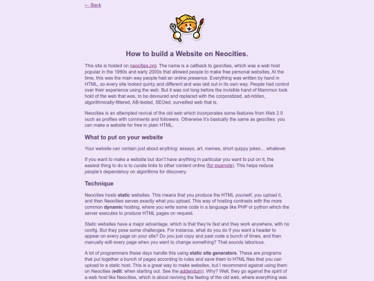 neocities screenshot