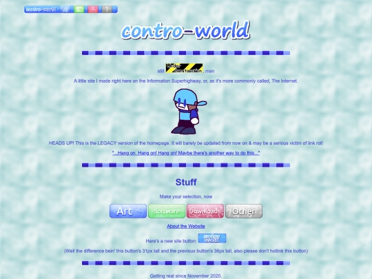 homepage screenshot