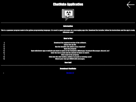 HTML/ChatNuke screenshot