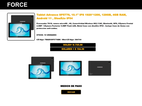 TABLET6.HMTL screenshot