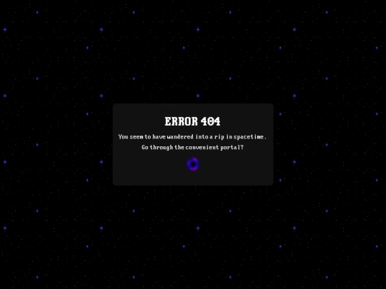 not_found screenshot