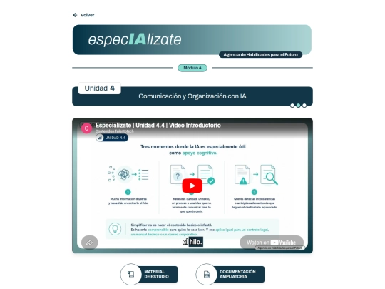 ESPECIALIZATE/modulo 4/unidad4 screenshot