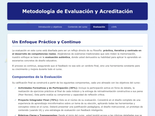 evaluacion screenshot