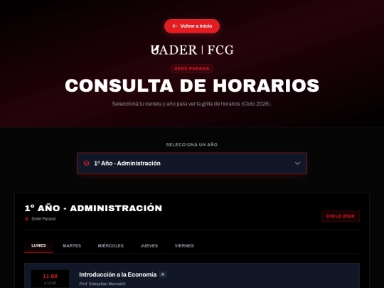 uader/lapaz screenshot
