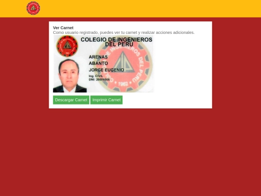 VerCarnet screenshot