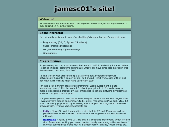 index screenshot